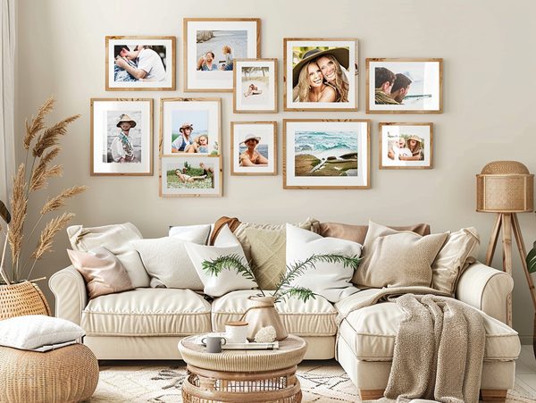 Créez un pêle-mêle photo parfait pour votre intérieur