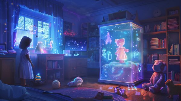 Découvrir la magie avec une boîte à histoire interactive